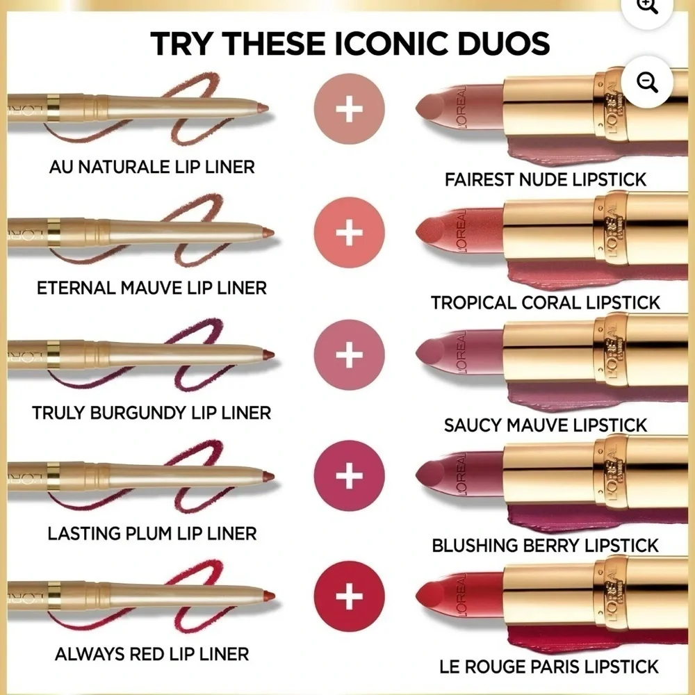 L'Oreal Paris Colour Riche Original Satin Lipstick for Moisturized Lips